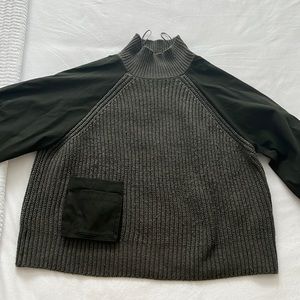 Zara Cable Knit Turtleneck Sweater